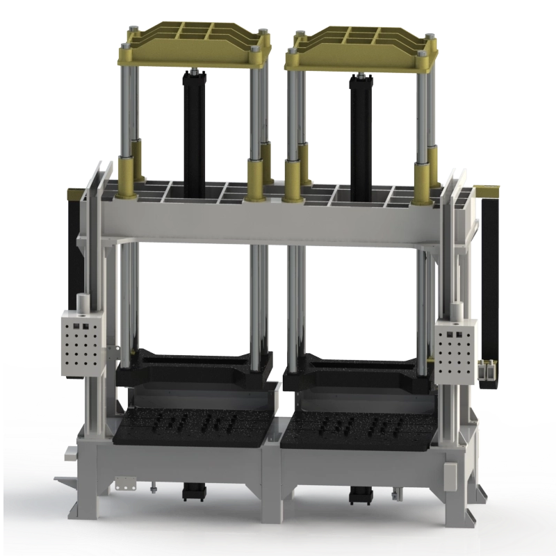 Horizontal Gravity Die Casting machine เครื่องหล่อแบบแรงโน้มถ่วงแนวนอน