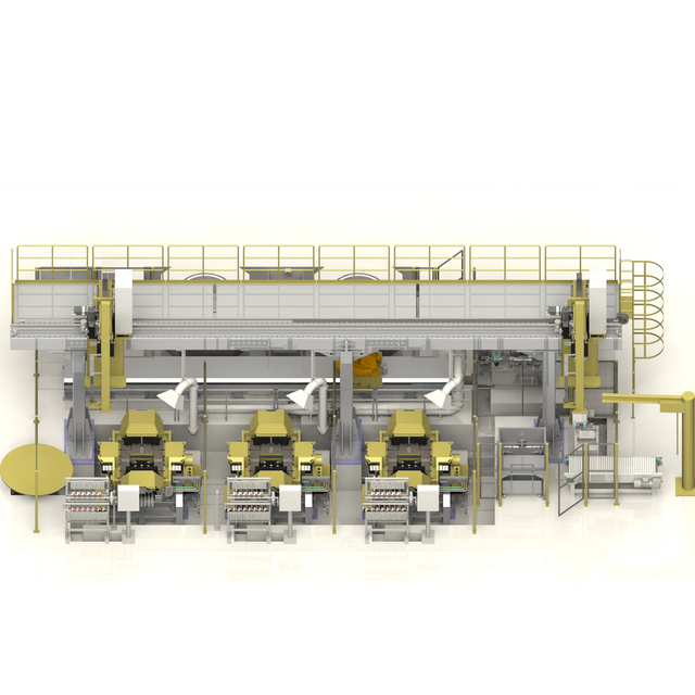 สายการผลิตหล่อแรงโน้มถ่วงแบบเอียง