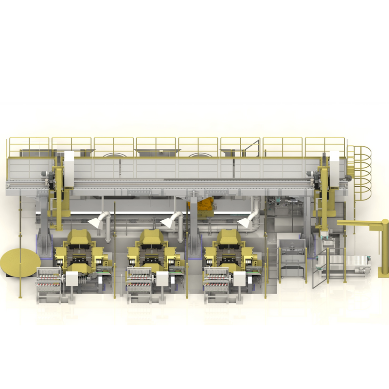 สายการผลิตหล่อแรงโน้มถ่วงแบบเอียง