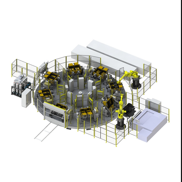 สายการผลิตหล่อแรงโน้มถ่วงแบบเอียง