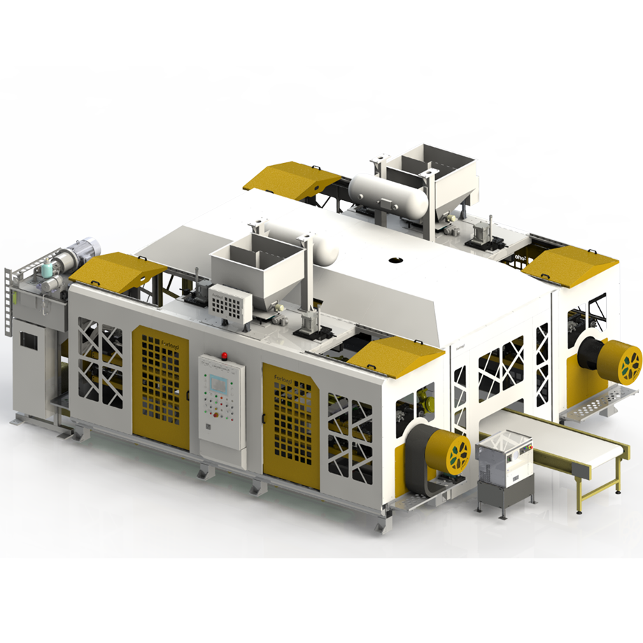 ประเภทแนวตั้ง Hot Box Core Shooter Machine