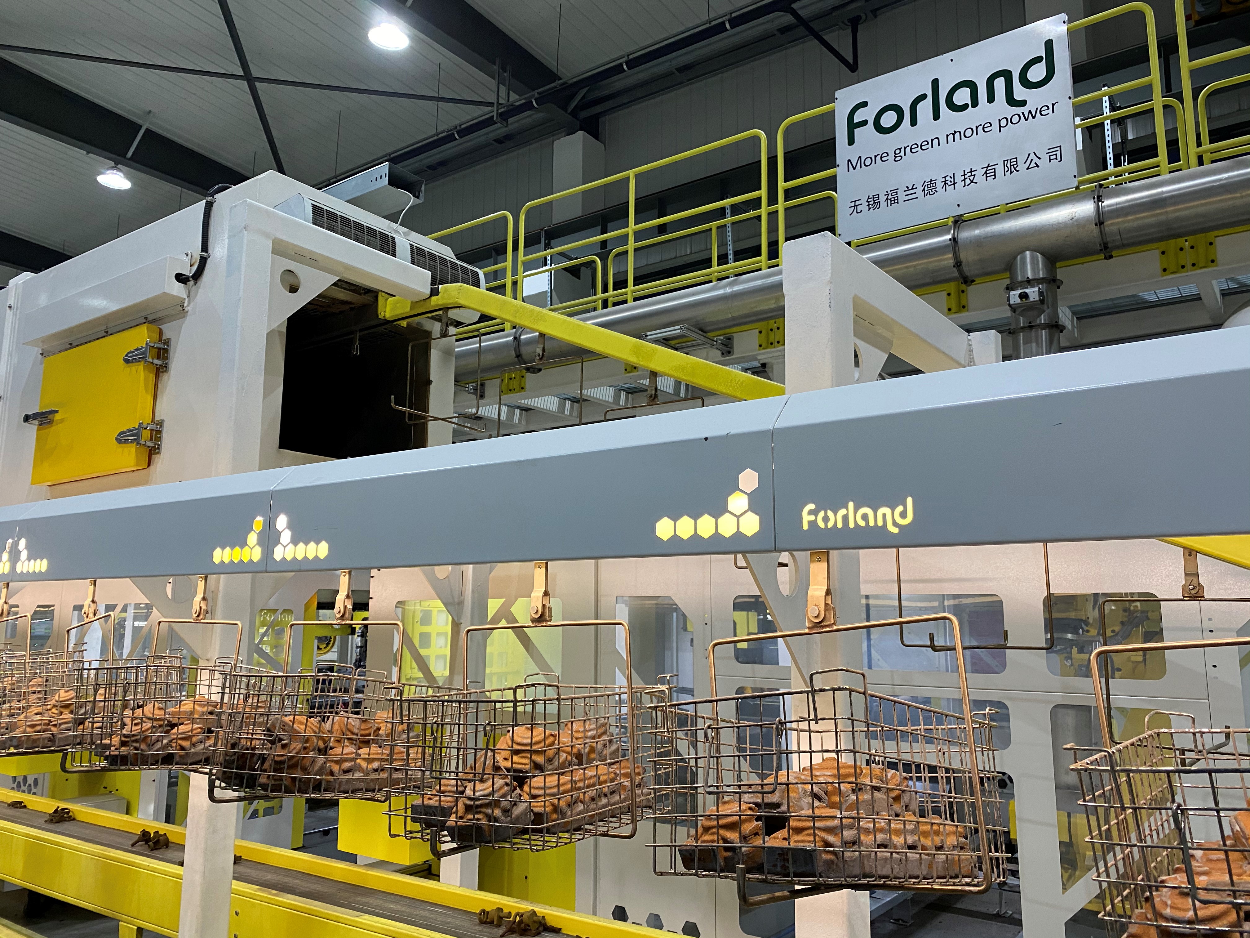 สายการผลิตแกนยิงแกนกล่องร้อนประเภทแนวตั้ง