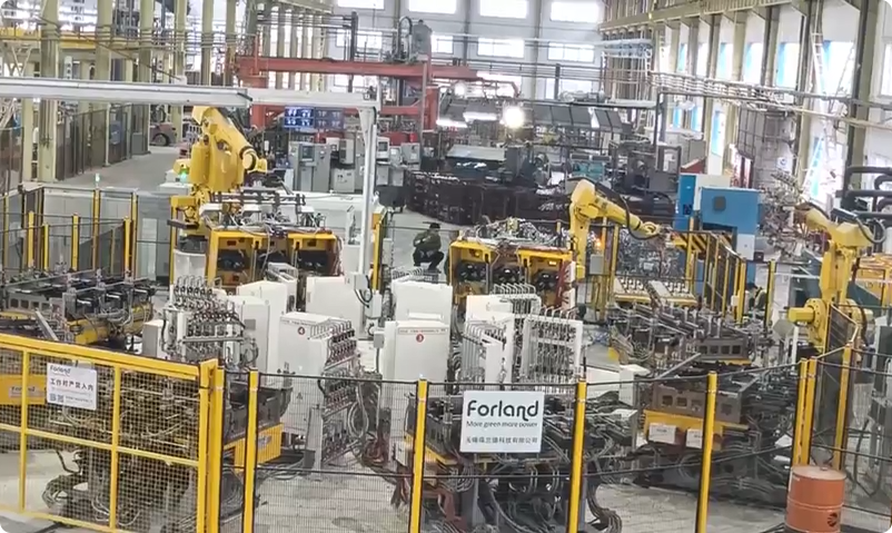 สายการผลิตหล่อแรงโน้มถ่วงแบบเอียง