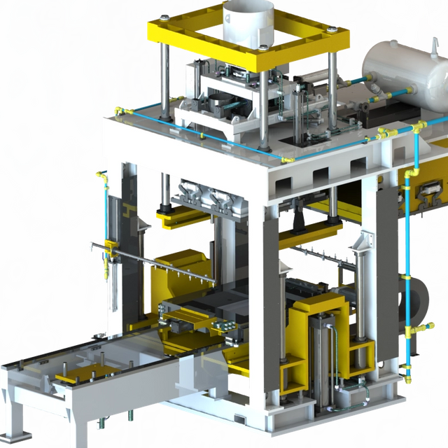 เครื่องยิง Cold Box Core