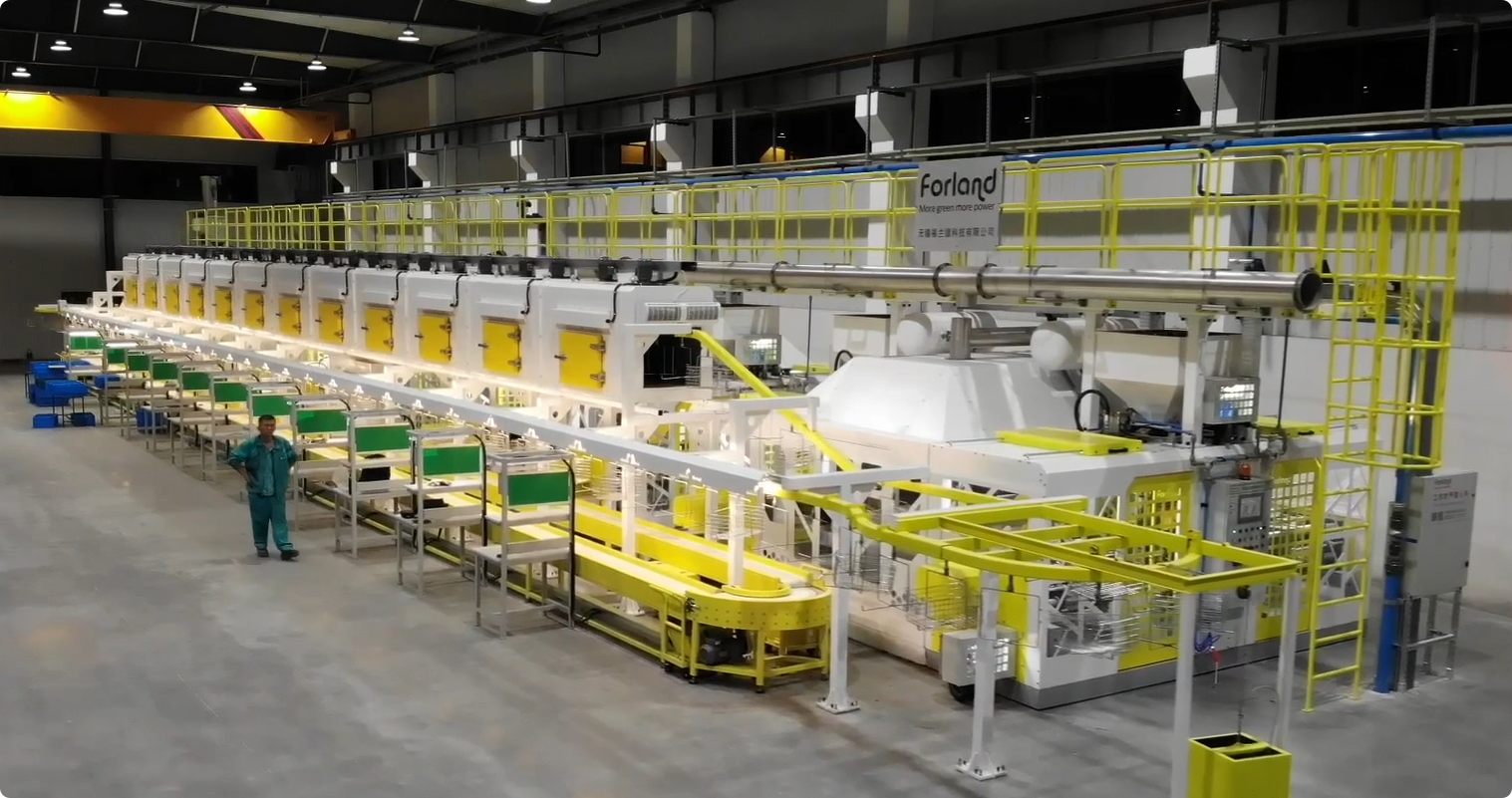 สายการผลิตแกนยิงแกนกล่องร้อนประเภทแนวตั้ง